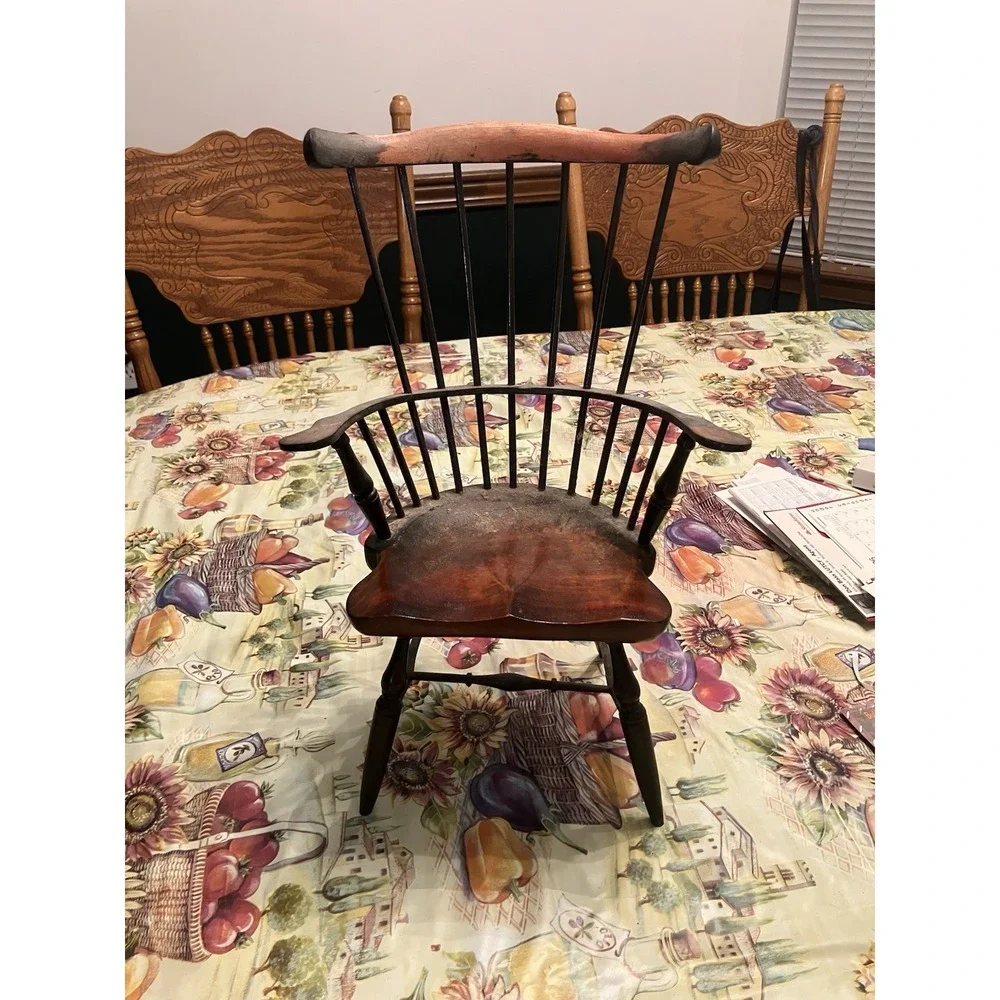 Vintage Doll Chair Handcrafted Large 15